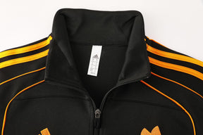 Roma Black Tracksuit Full-Zip 25/26