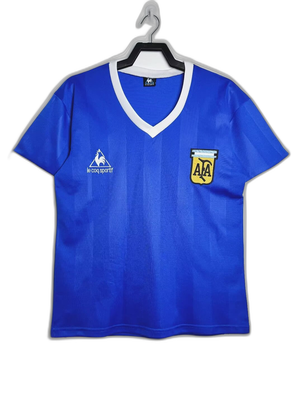 Camisa reserva da Argentina 1986 II - Versão retrô
