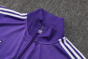 Real Madrid Purple Tracksuit Full-Zip 25/26