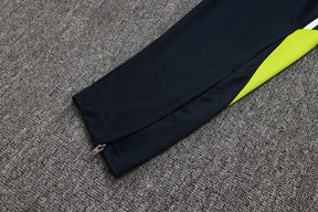 Real Madrid White/Black Tracksuit Half-Zip 25/26