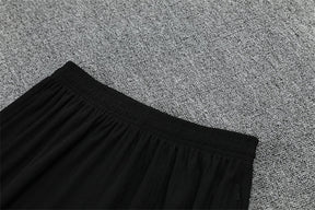 Paris Black Tracksuit Half-Zip 25/26