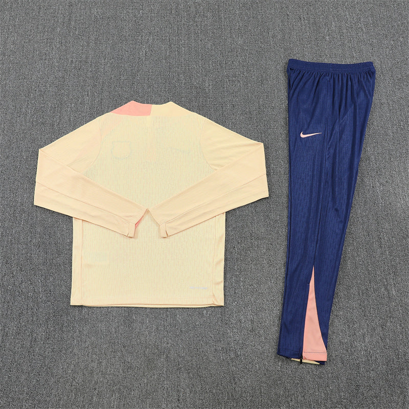 Tracksuit Barcelona Beige/Blue Training 25/26