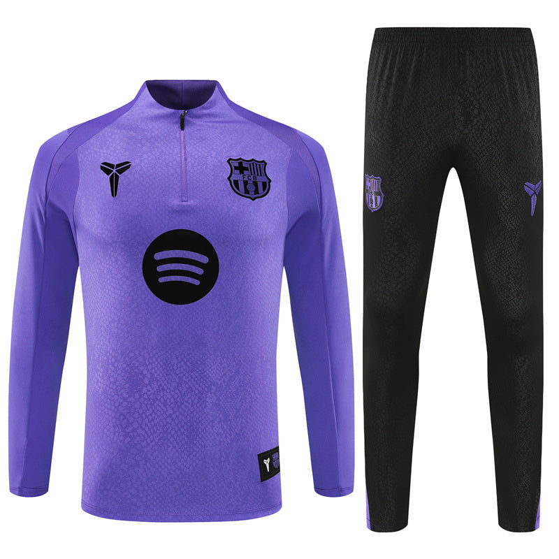 Tracksuit Barcelona x Black Mamba Purple/Black 25/26