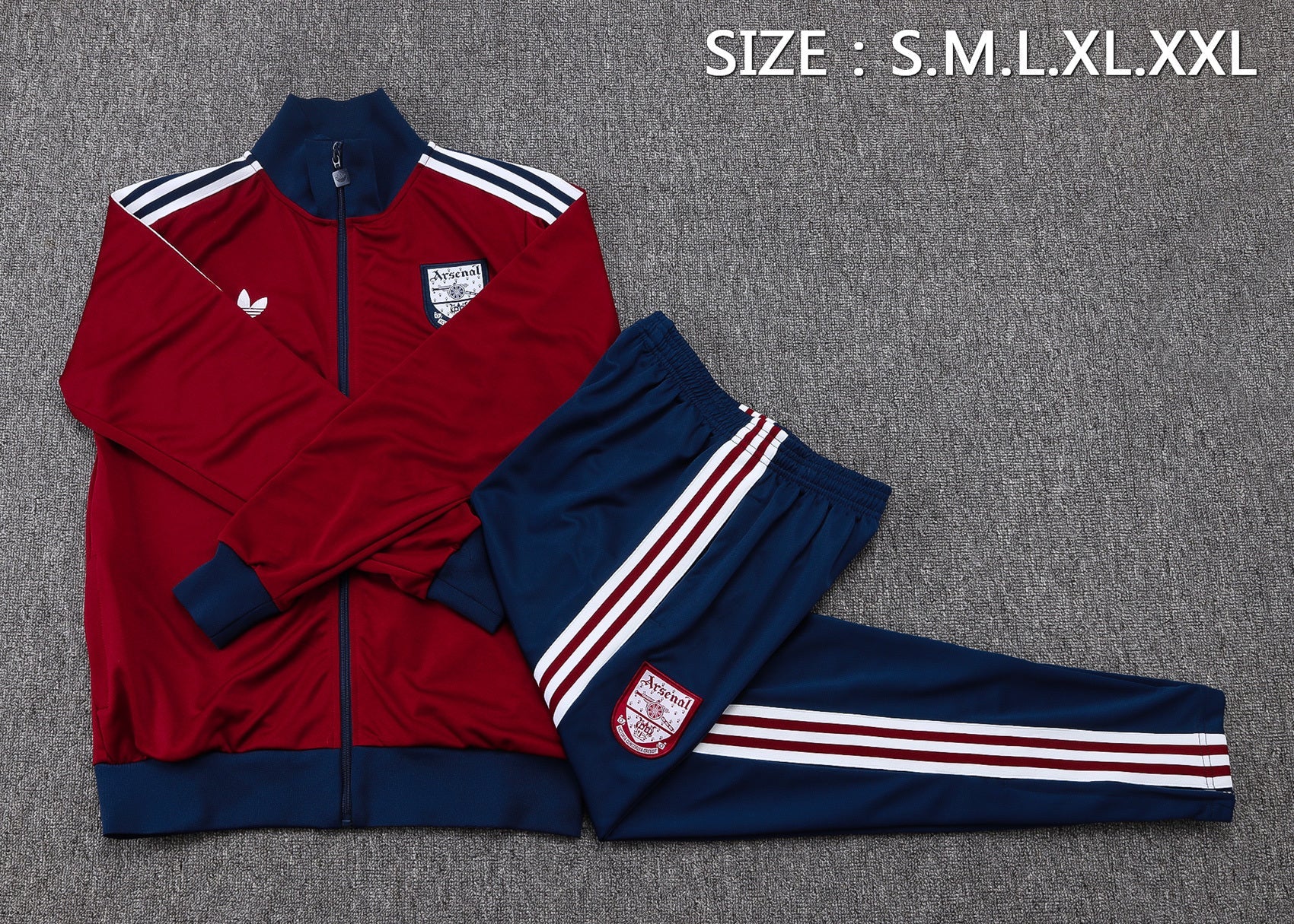 Arsenal Red Tracksuit Full-Zip 25/26