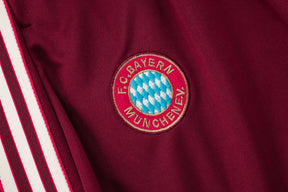 Bayern Munich Red Tracksuit Full-Zip 25/26