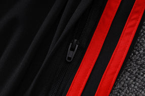 Flamengo Red/Black Tracksuit Half-Zip 25/26