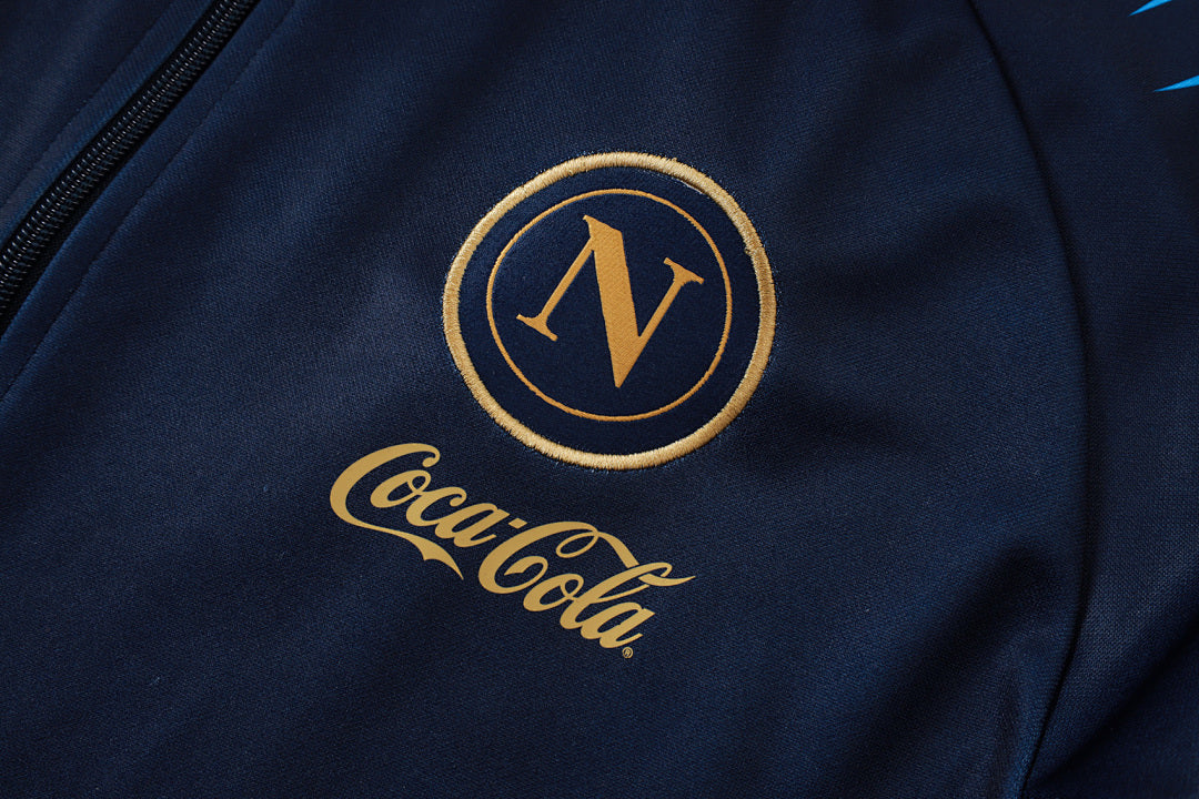 Napoli Dark Blue Tracksuit Full-Zip 25/26