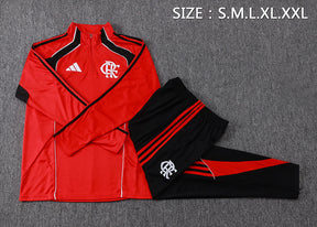 Flamengo Red/Black Tracksuit Half-Zip 25/26