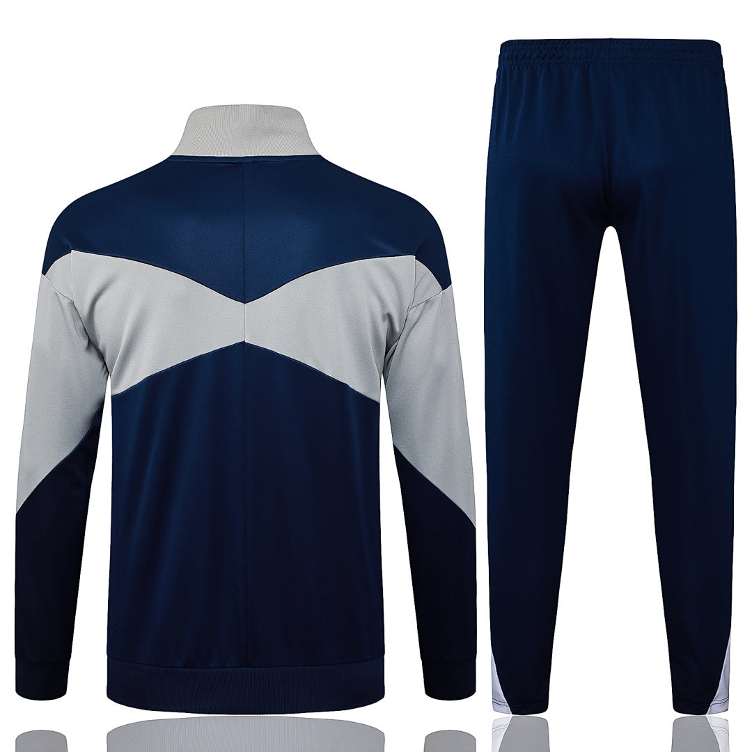 Tottenham Dark Blue/Gray Tracksuit Full-Zip 25/26