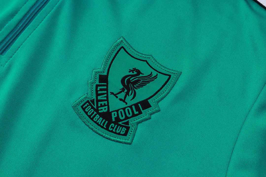 Liverpool Green Tracksuit Half-Zip 25/26
