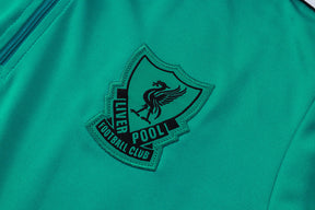Liverpool Green Tracksuit Half-Zip 25/26