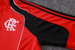 Flamengo Red/Black Tracksuit Half-Zip 25/26