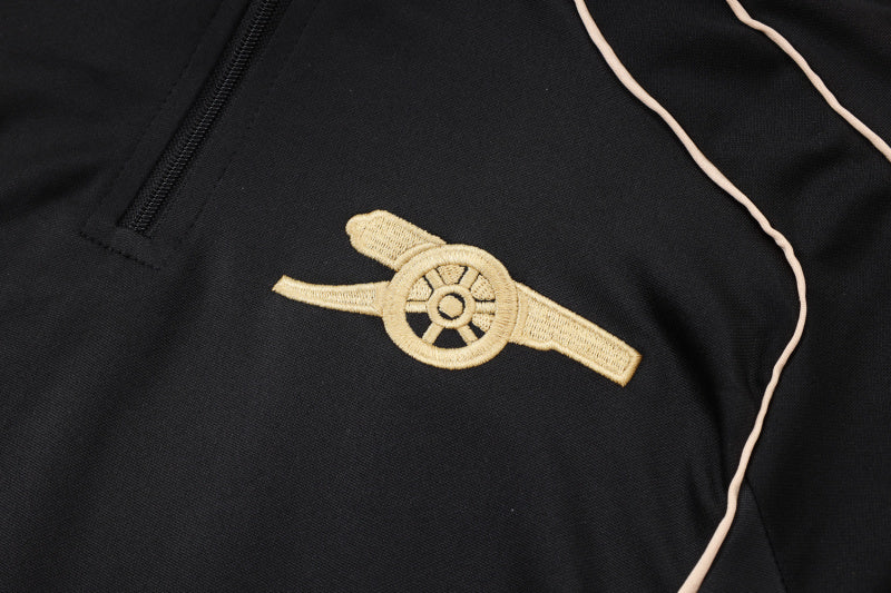 Arsenal NTS Black Tracksuit Half-Zip 25/26