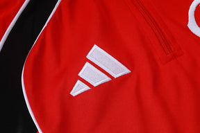 Flamengo Red/Black Tracksuit Half-Zip 25/26
