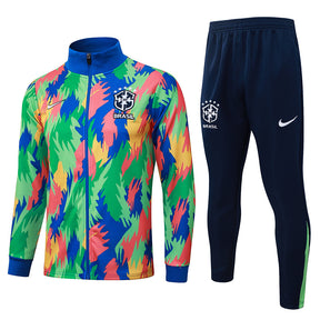 Brazil Colorful Tracksuit Full-Zip 25/26