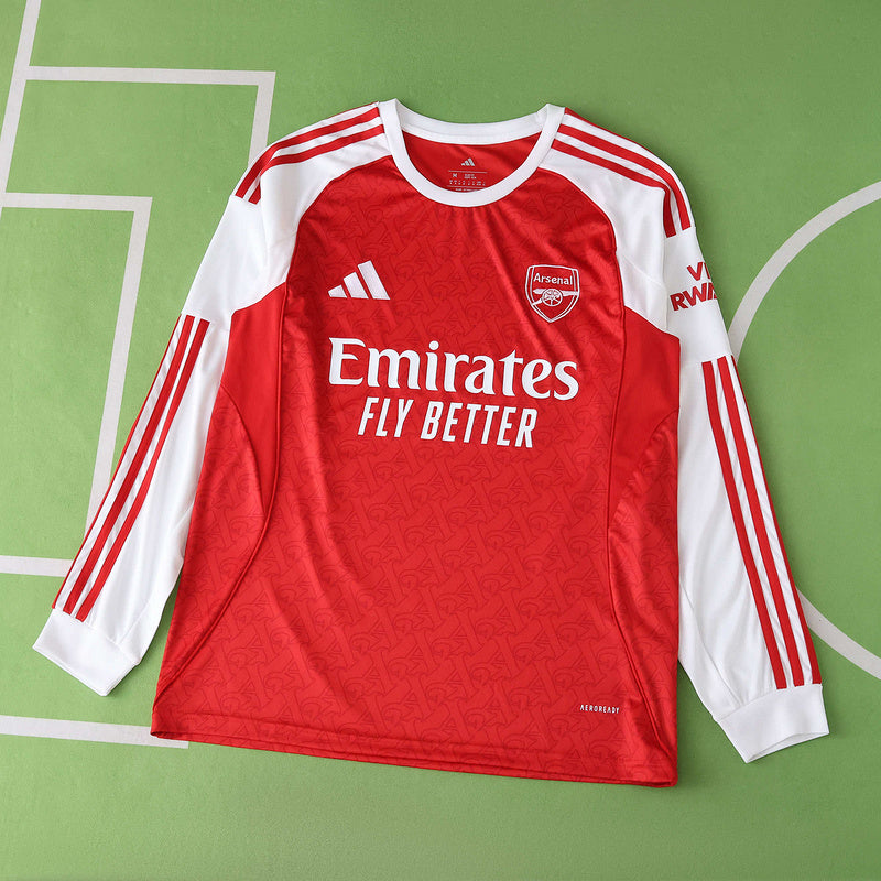 Arsenal Home Jersey 2025/26 Long Sleeve