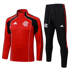 Flamengo Red/Black Tracksuit Half-Zip 25/26
