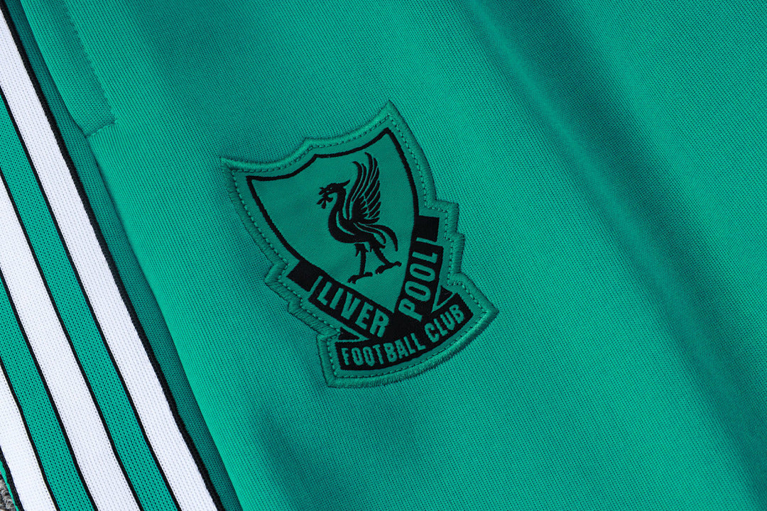 Liverpool Green Tracksuit Full-Zip 25/26