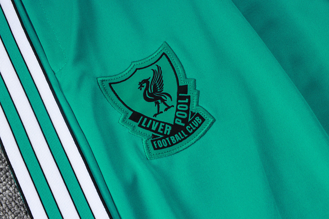 Liverpool Green Tracksuit Half-Zip 25/26