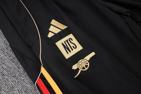 Arsenal NTS Black Tracksuit Half-Zip 25/26