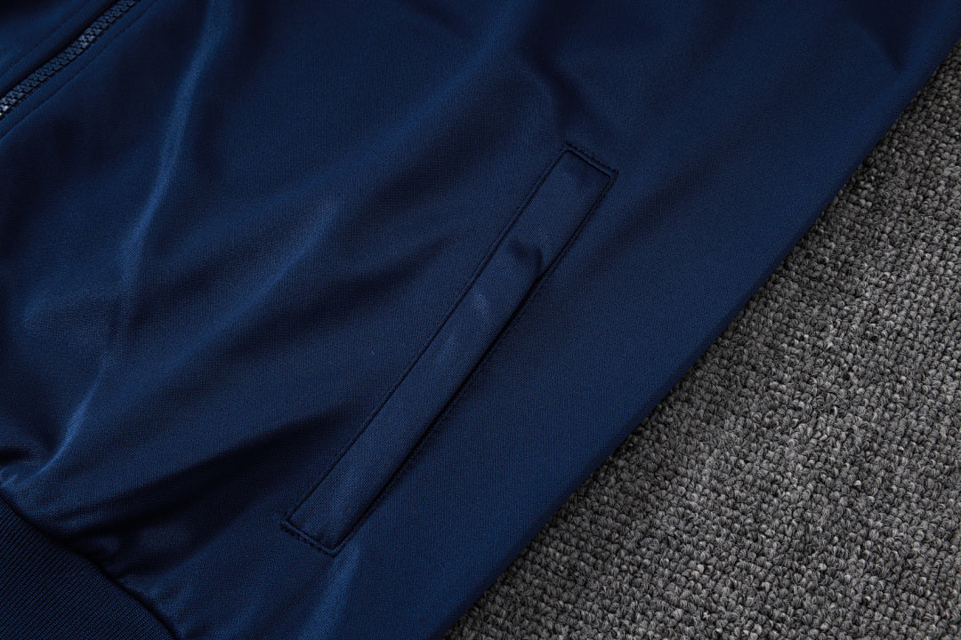 Tottenham Dark Blue/Gray Tracksuit Full-Zip 25/26