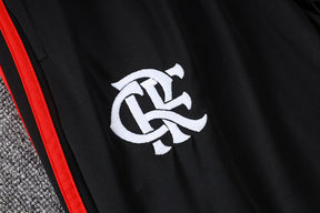 Flamengo Red/Black Tracksuit Half-Zip 25/26