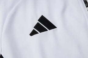 Real Madrid White Tracksuit Full-Zip 25/26