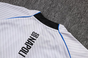 Napoli White/Black Tracksuit Half-Zip 25/26