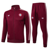 Bayern Munich Red Tracksuit Full-Zip 25/26