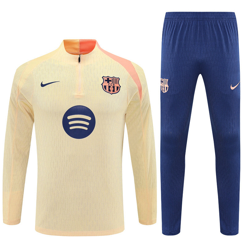 Tracksuit Barcelona Beige/Blue Training 25/26