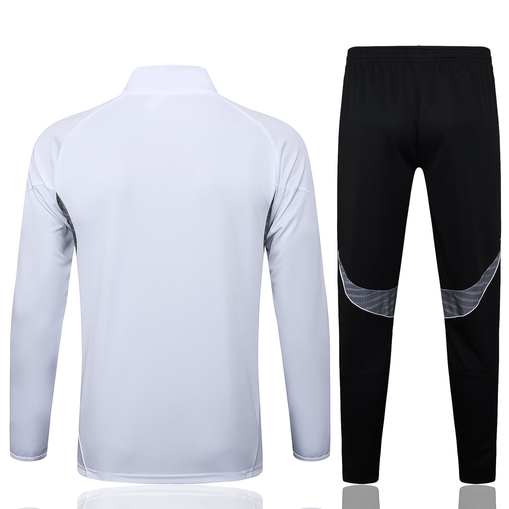 Real Madrid White Tracksuit Full-Zip 25/26