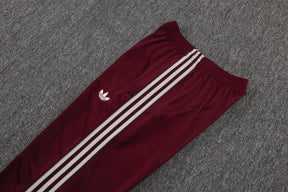 Ajax Beige/Red Tracksuit Half-Zip 25/26