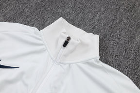 Inter Milan White/Blue Tracksuit Full-Zip 25/26