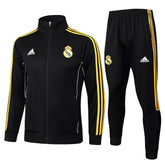 Real Madrid Black Tracksuit Full-Zip 25/26