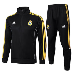 Real Madrid Black Tracksuit Full-Zip 25/26