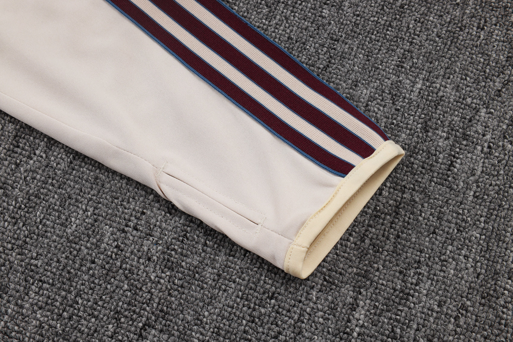 Ajax Beige/Red Tracksuit Half-Zip 25/26