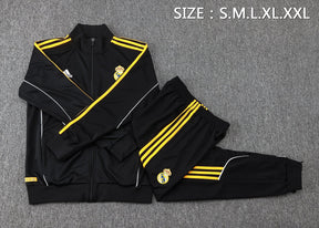 Real Madrid Black Tracksuit Full-Zip 25/26
