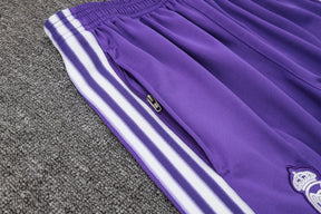Real Madrid Purple Tracksuit Full-Zip 25/26