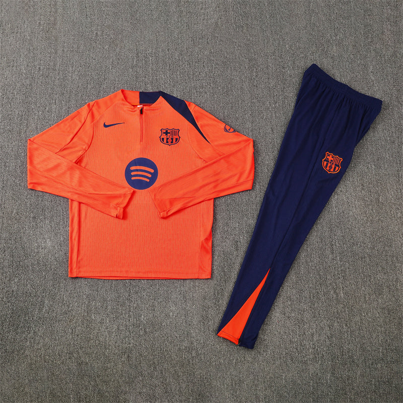Tracksuit Barcelona Orange/Dark Blue 25/26
