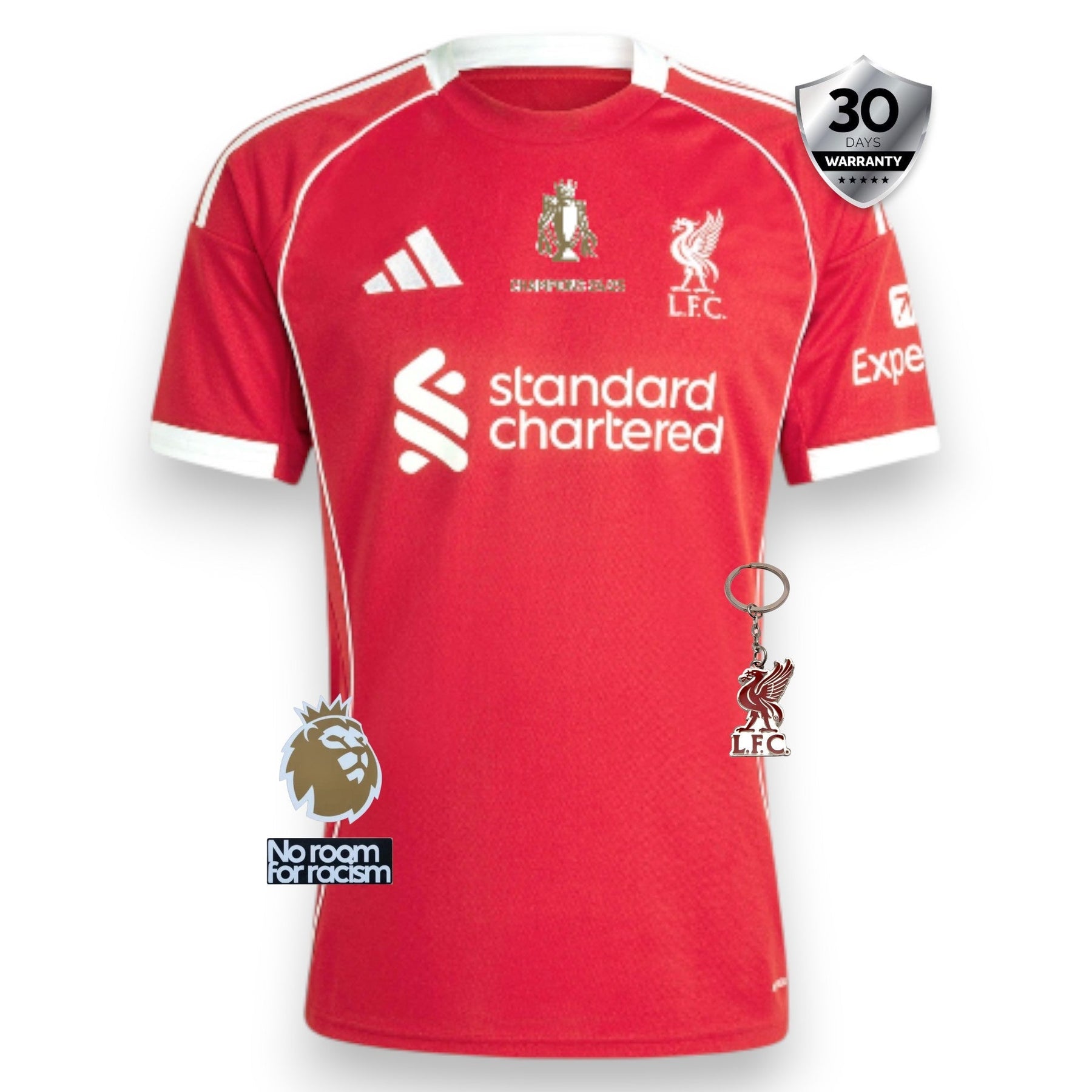 Liverpool Home Jersey 2025/26 - CHAMPIONS #20
